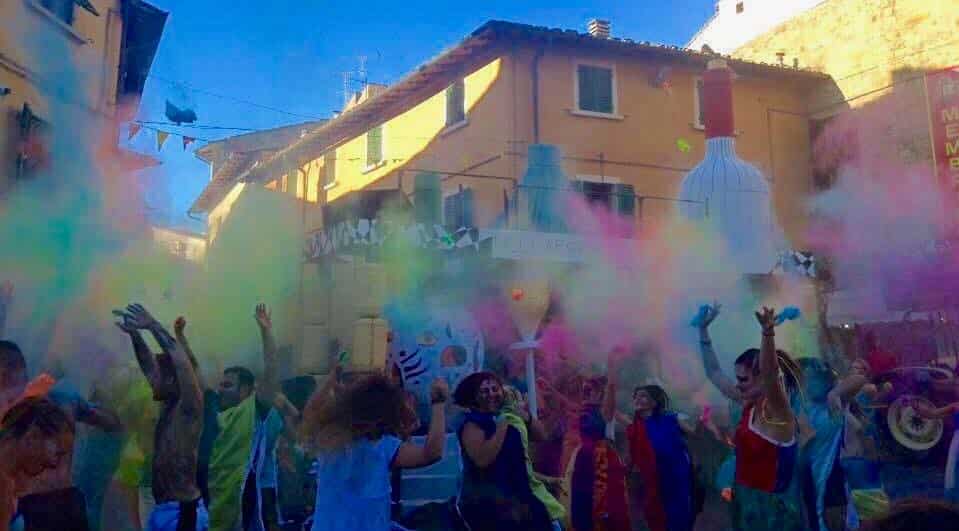 Palio delle Contrade, a celebration of the whole village